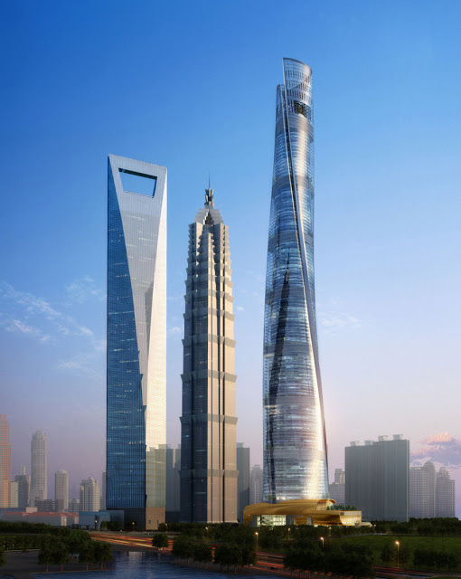 Tháp Thượng Hải - Trung Quốc - Kiến Trúc Nhà Tranh