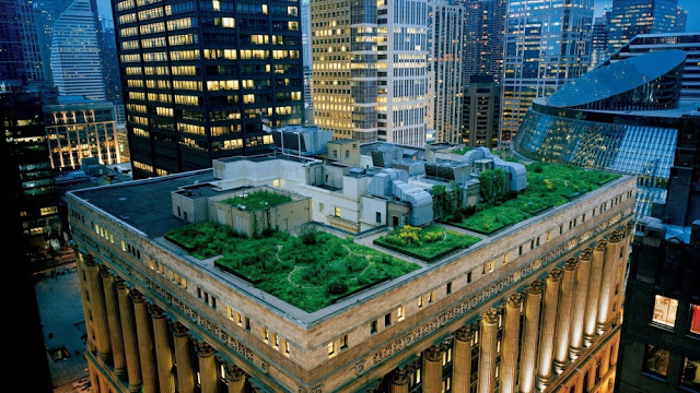 Những khu vườn trên mái nhà ấn tượng trên thế giới