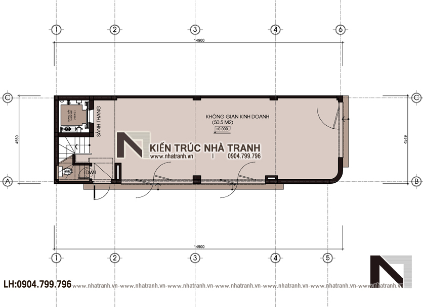Ảnh: Mặt bằng quy hoạch tổng thể mẫu thiết kế nhà lô góc hiện đại 2 mặt tiền 8 tầng có thang máy để ở kết hợp kinh doanh NT-L3684