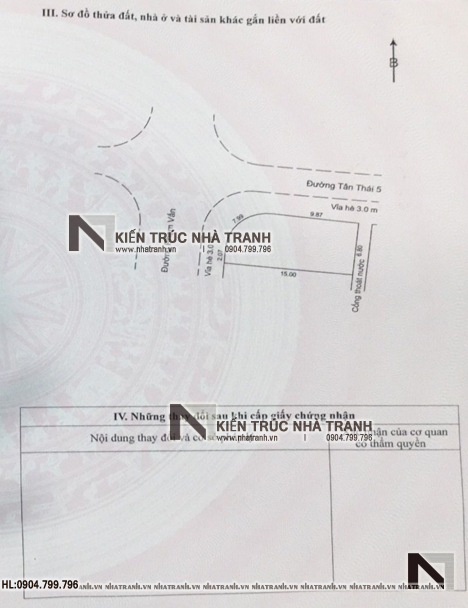 Ảnh: Sơ đồ đất mẫu thiết kế nhà lô góc khách sạn 2 mặt tiền kinh doanh khách sạn căn hộ cho thuê APARTMENT FOR RENT Sơn Trà Đà Nẵng NT-L3706