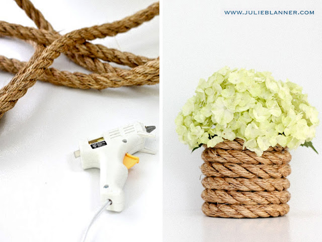Ý tưởng tuyệt vời để tạo ra những bình hoa handmade cực kỳ độc đáo